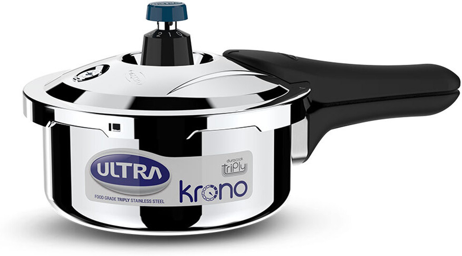 Image of ULTRA Ultra Triply Krono 2 L Outer Lid Induction Bottom Pressure Cooker