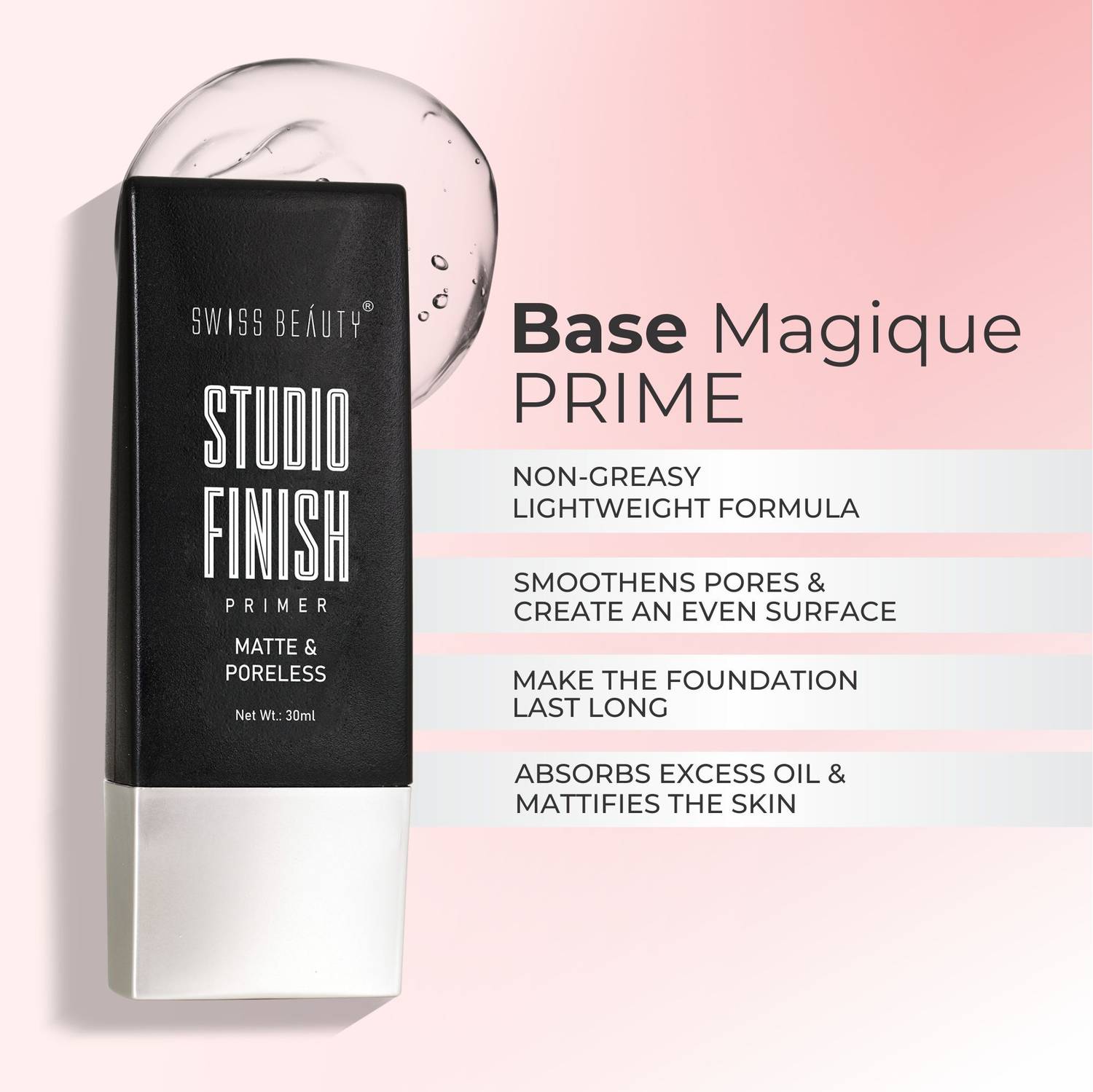 SWISS BEAUTY Makeup Primer 30 ml - Image 3
