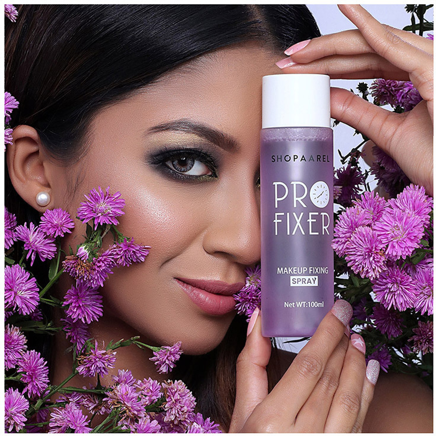 Image of SHOPAAREL Pro Fixer Makeup Fixing Spray - Long-Lasting Matte Finish Primer - 100 ml