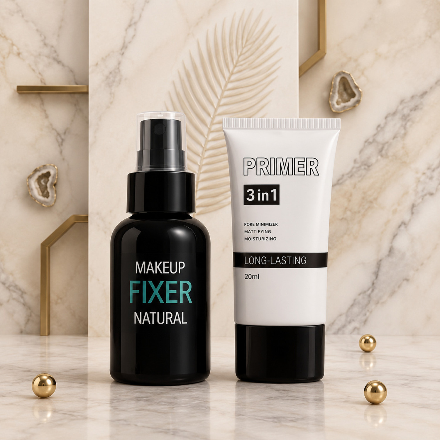Image of Eletree 3 in 1 Primer with Makeup Fixer | Smooth Base, Long Lasting Makeup, Oil-Free, Primer - 10 g