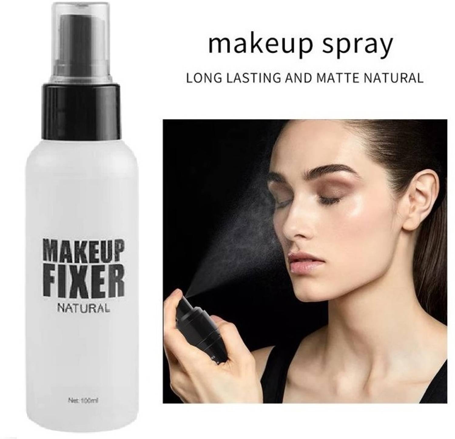 Amaryllis BEST WATERPROOF LONG LASTING MAKEUP SETTING SPRAY BEST FIXER FOR WOMEN Primer  - 100 ml