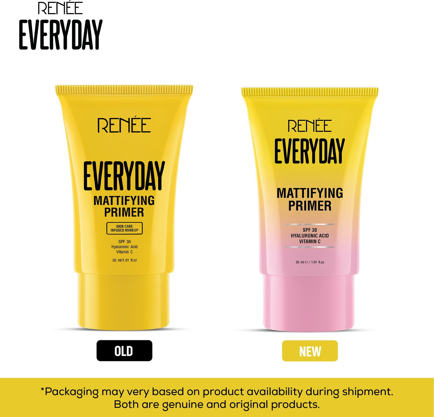 Image of Renee Everyday Face Primer, Blurs Fine Lines, Wrinkles, Pores, Skincare Infused Makeup Primer - 30 ml
