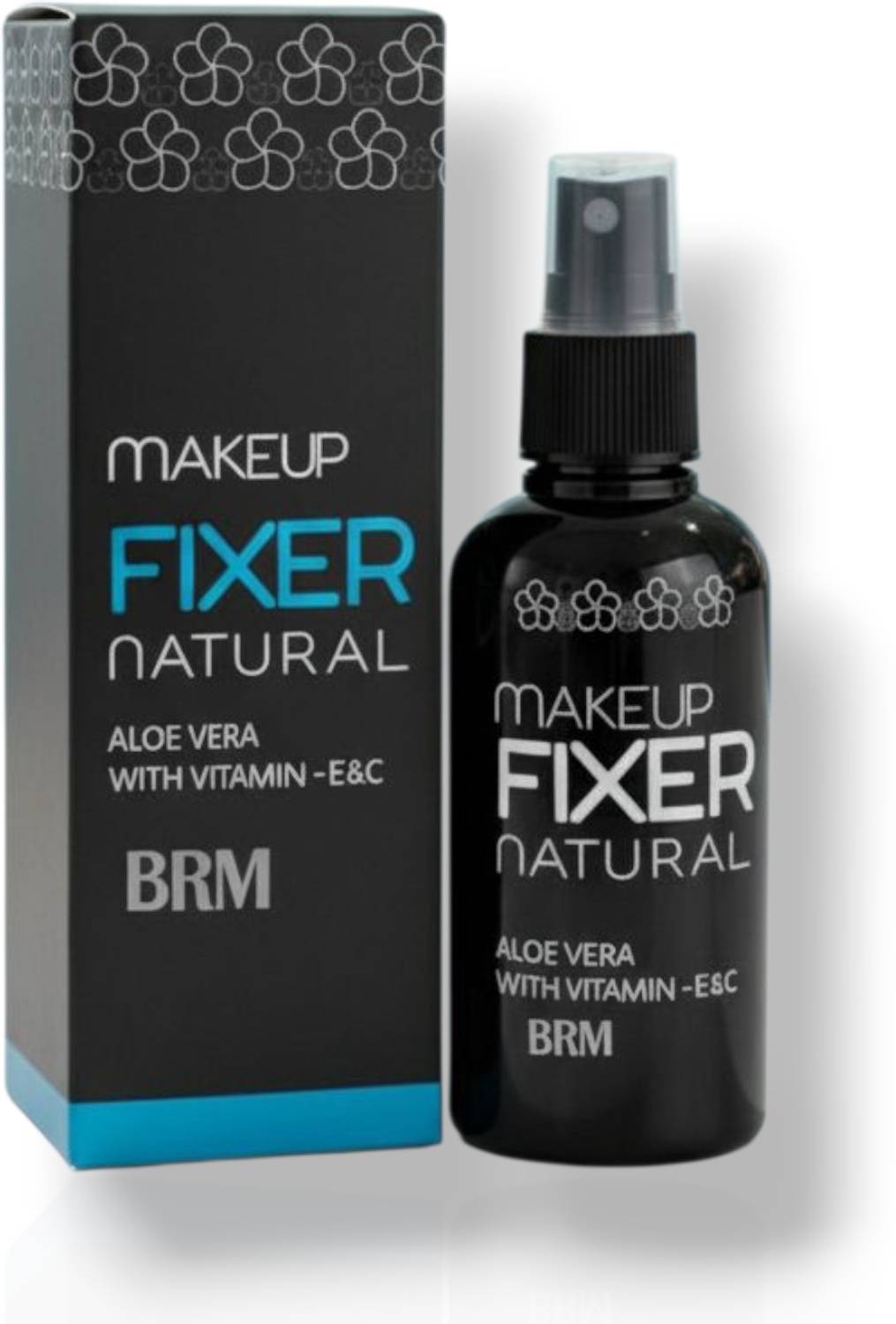 BRM TRADERS Natural Makeup Fixer Spray with Aloe Vera, Vitamin E and C, Long-Lasting Primer - 30 ml