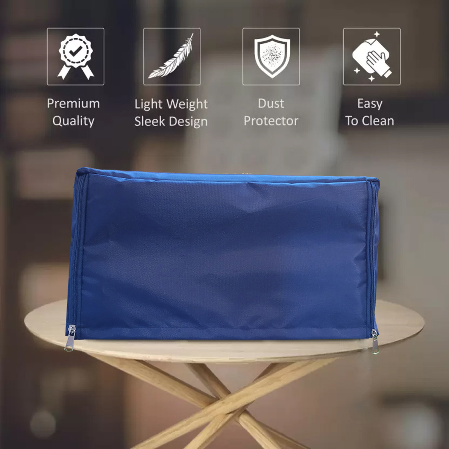 Image of Protectio Dust proof Printer Cover for Canon Pixma G3010 Chain printer cover- Blue Printer Cover