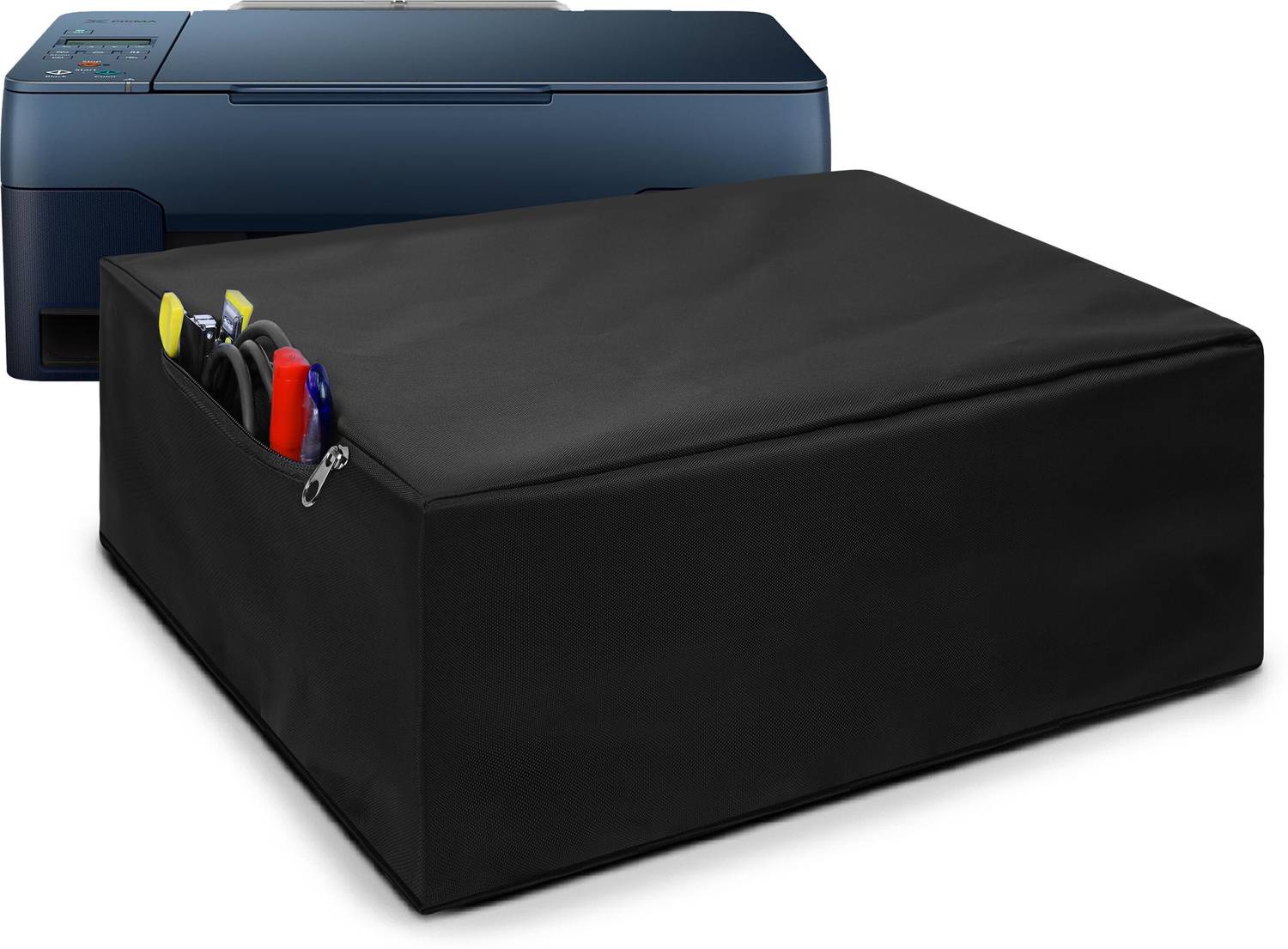Alifiya Printer Cover For Canon G3020 Multi-function WiFi Color Printer - Black Printer Cover