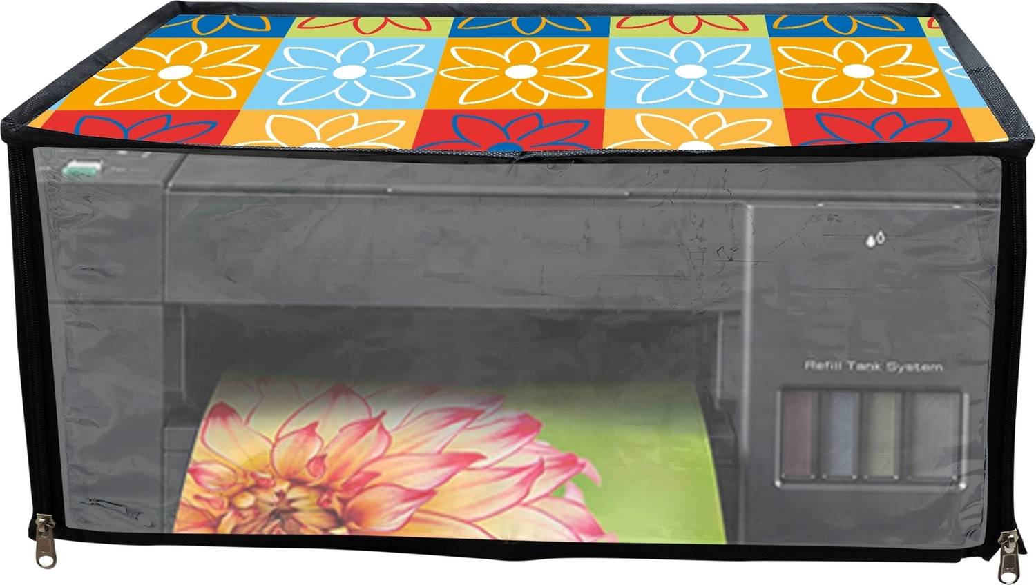 LoomStar for Brother Ink Tank DCP-T220 Multiflowers Printer Cover