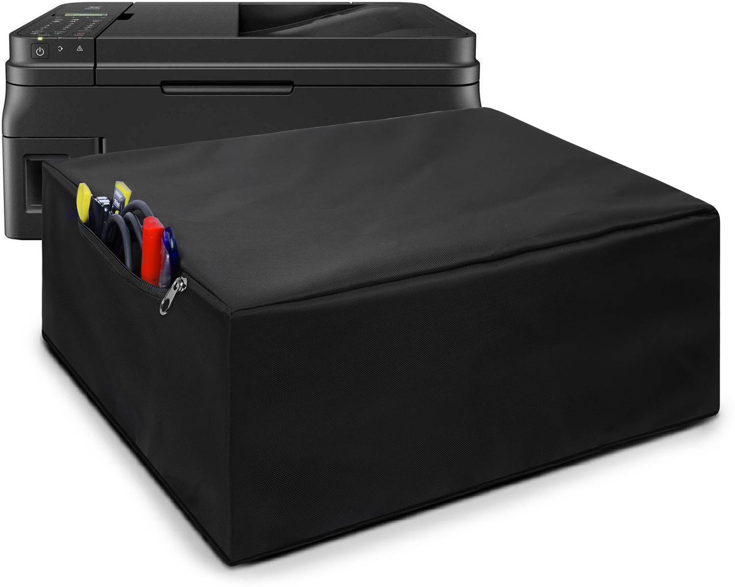 Alifiya Printer Cover For Canon G4010 All-in-One Inkjet Printer - Black Printer Cover