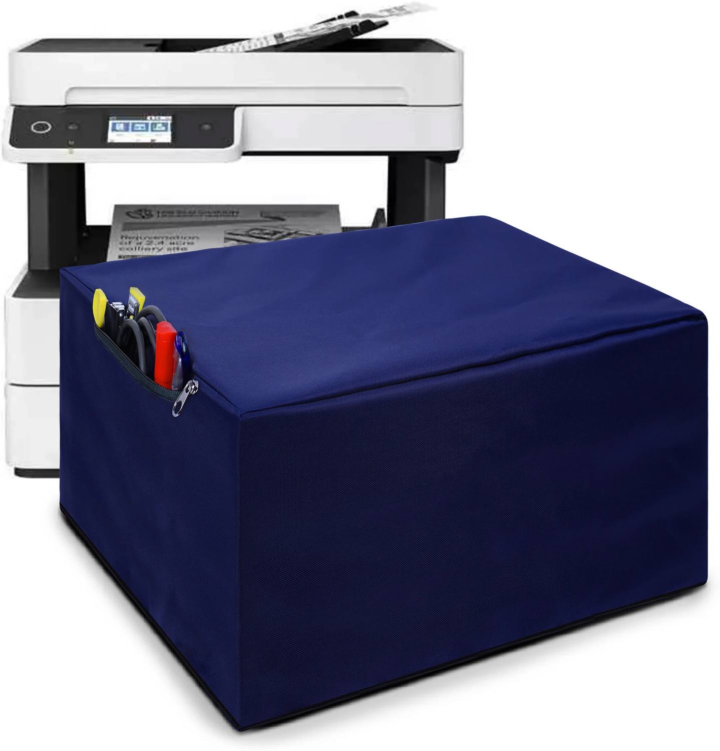Alifiya Printer Cover for Epson M3170 All-in-One Duplex InkTank Printer - Blue Printer Cover