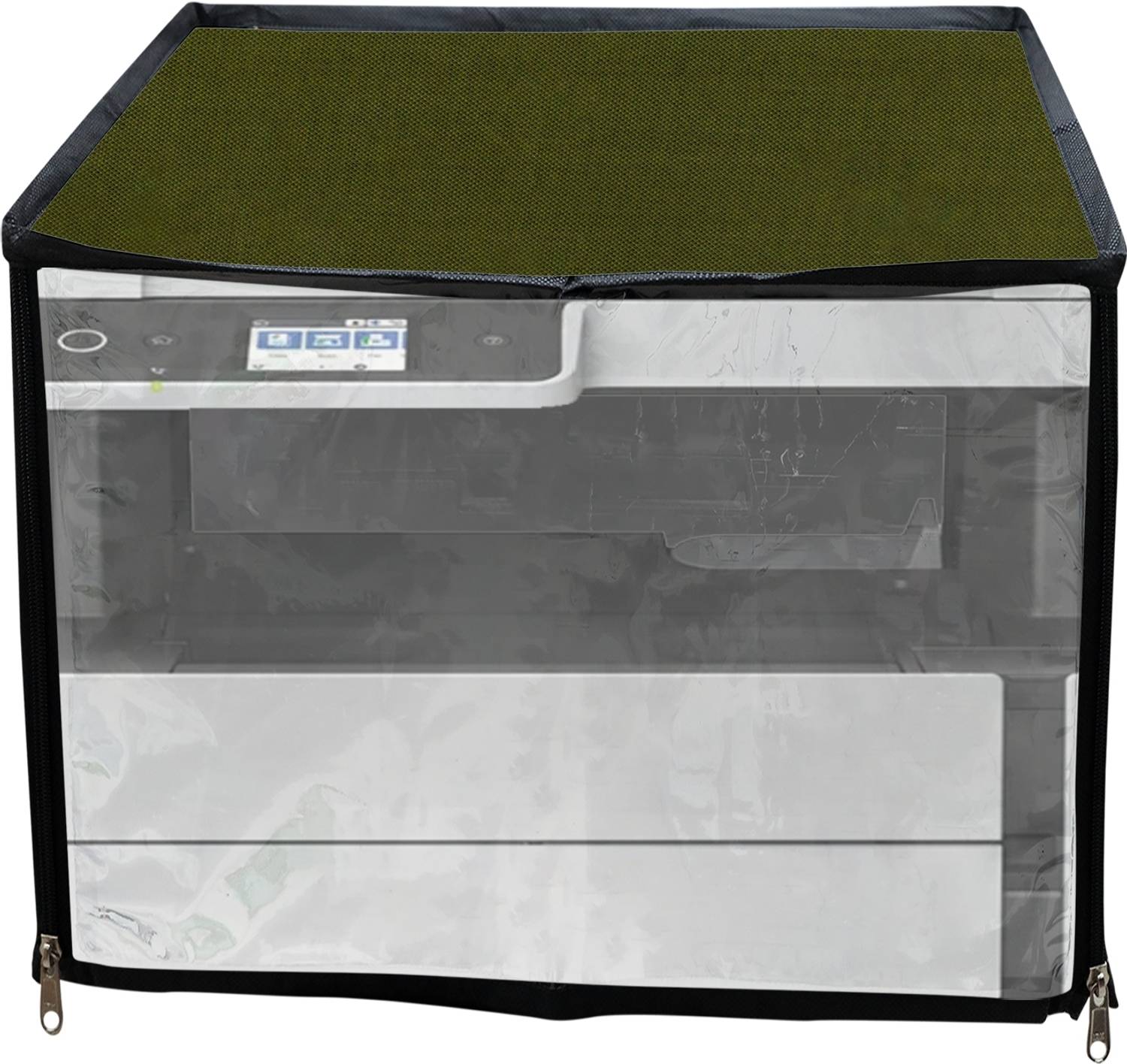 JMT Printer Cover For Epson Eco Tank M3170 Ink Tank Printer (Solid Green) Printer Cover