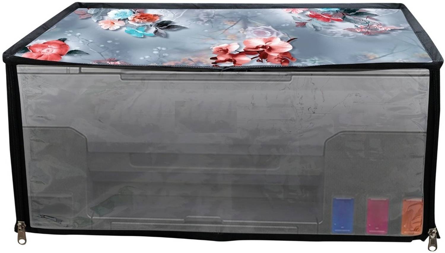 LoomStar For Canon Pixma Ink Efficient G3020 Blue Flower Printer Cover