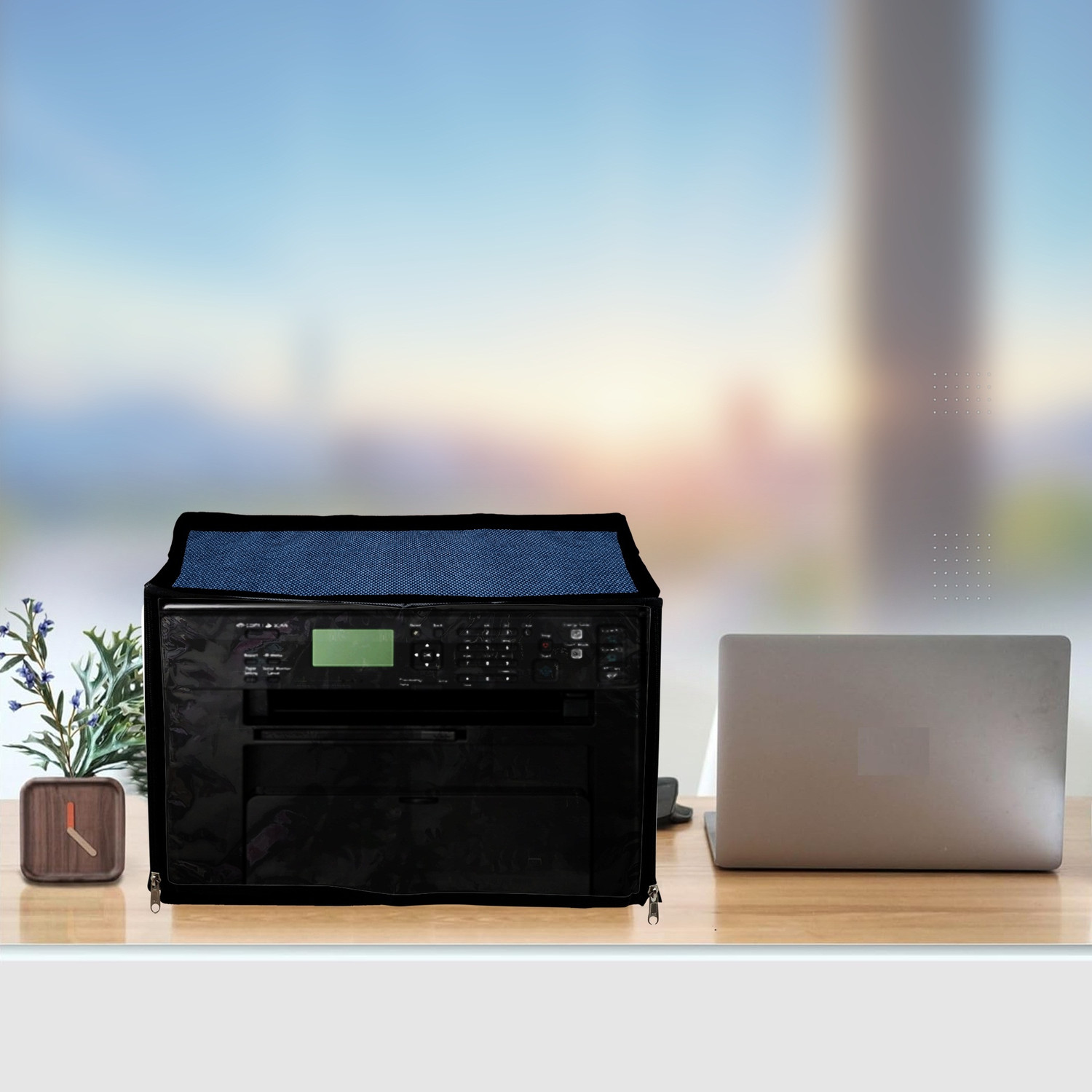 Image of ATP Printer Cover Suitable for Canon Image Class MF4820D Printer (Blue Color) Printer Cover