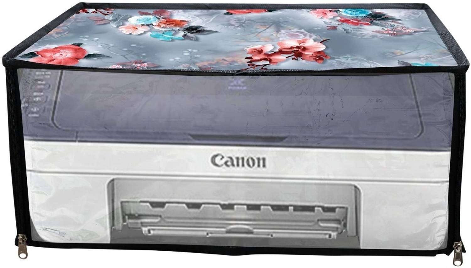 PrimeCover for Canon Pixma MG2577s All-in-One Inkjet Colour Blue Flower Printer Cover