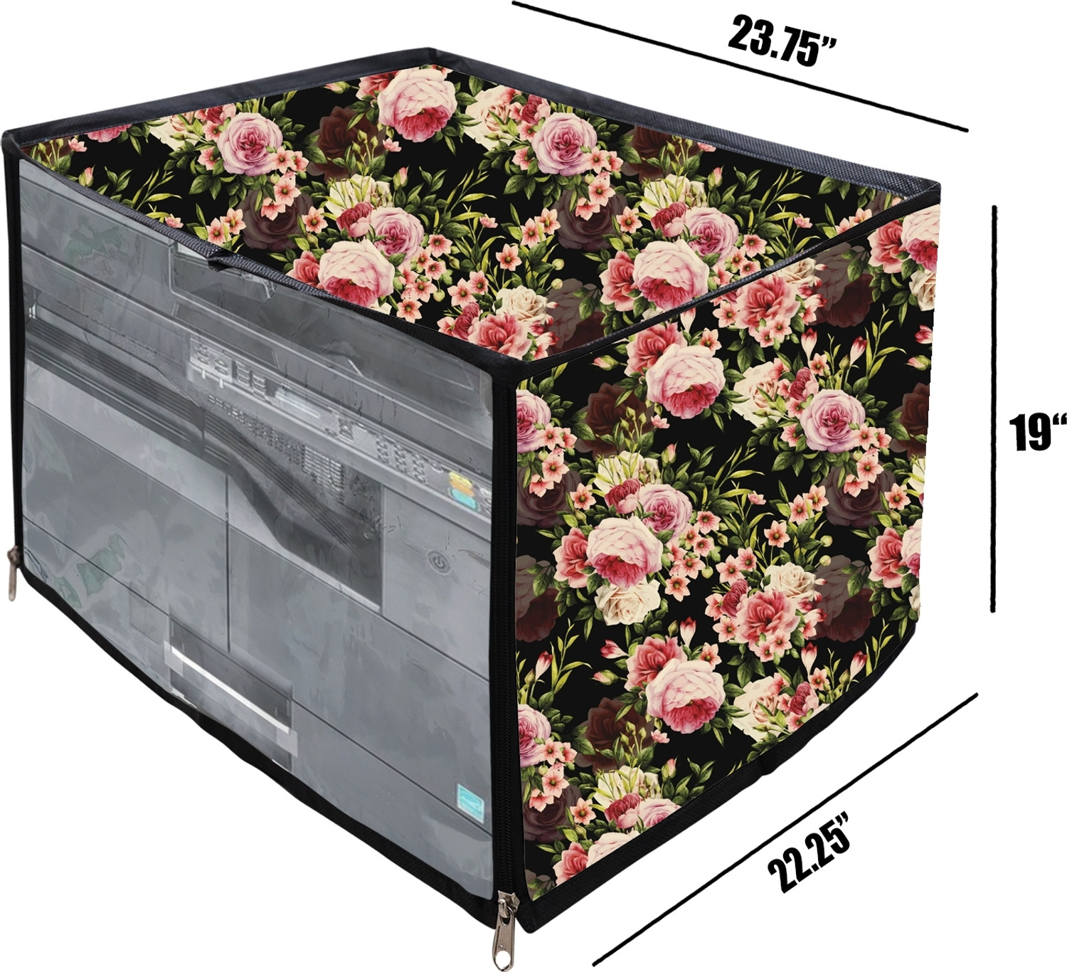 Image of JMT Printer Cover For Kyocera Taskalfa 1800 Laser Printer(Black Color) Printer Cover