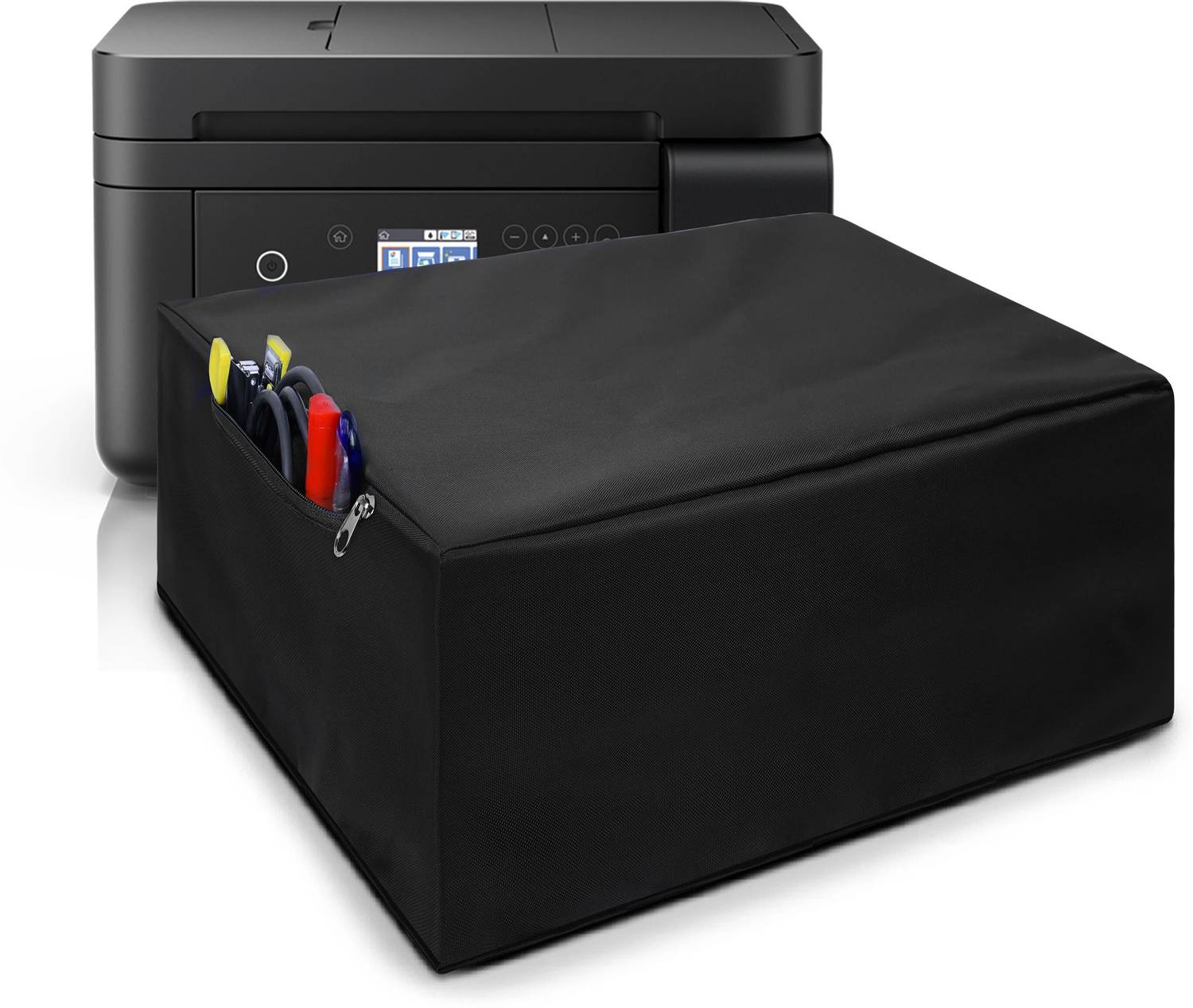 Alifiya Printer Cover for Epson EcoTank L6270 Duplex All-in-One Ink Tank Printer - Black Printer Cover