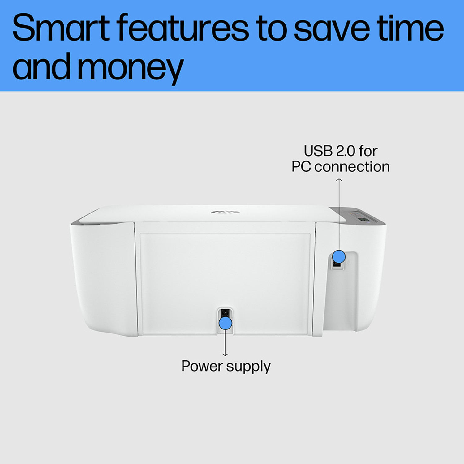 Image of HP Deskjet Ink advantage Ultra 4826 All-in-one Multi-function WiFi Color Inkjet Printer (Color Page Cost: 81 Paise | Black Page Cost: 44 Paise) with Copy, Scan, 2 Sets of Inbox Cartridges, Smart App Setup