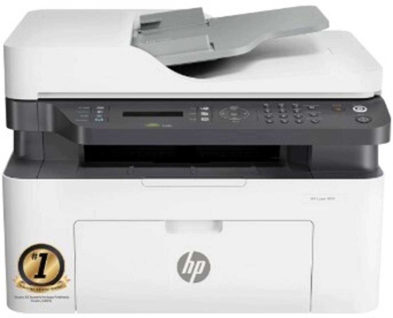 HP Laser MFP M1188fnw, Wireless, Print, Copy, Scan, Fax, 40-Sheet ADF Multi-function WiFi Monochrome Laser Printer