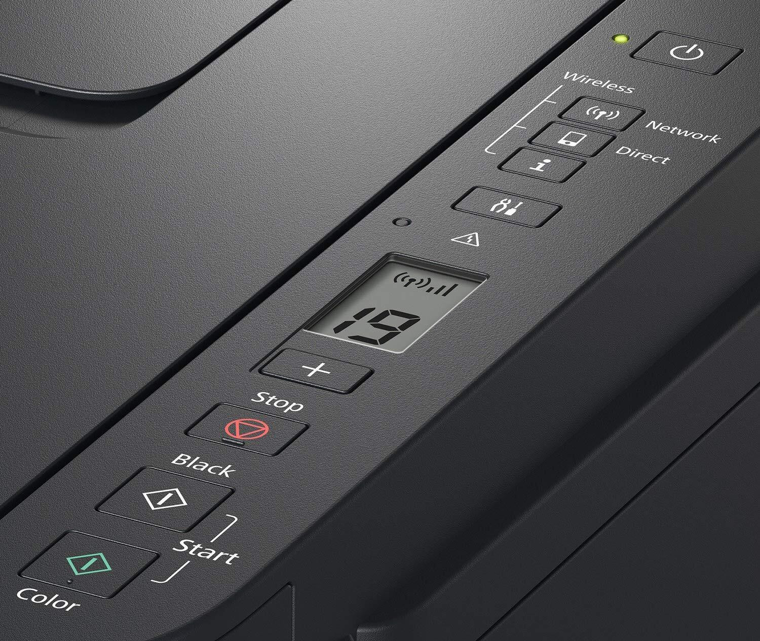 Image of Canon PIXMA Ink Efficient G3012 With 2 Extra Black Ink Bottle Multi-function WiFi Color Ink Tank Printer
