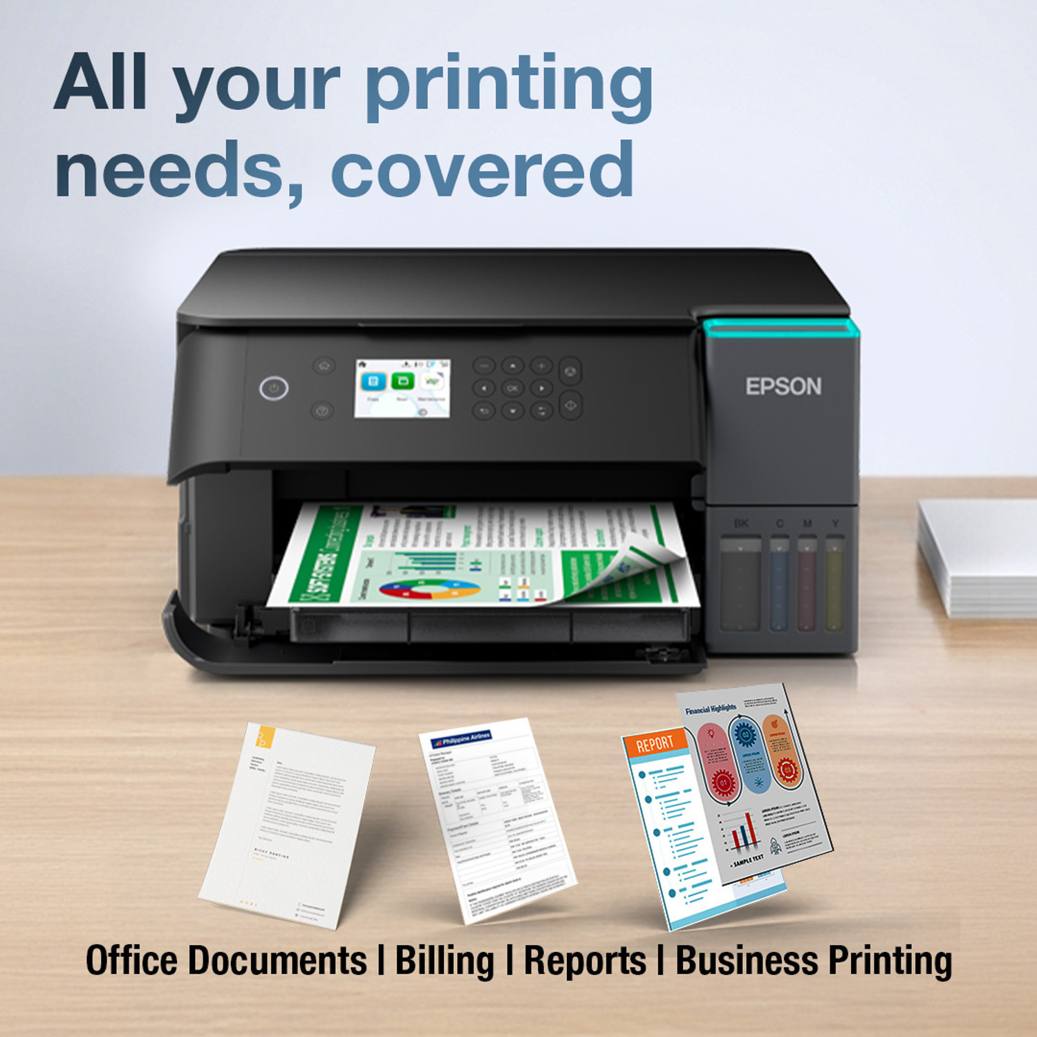 Image of Epson EcoTank L6360 Multi-function WiFi Color Ink Tank Printer