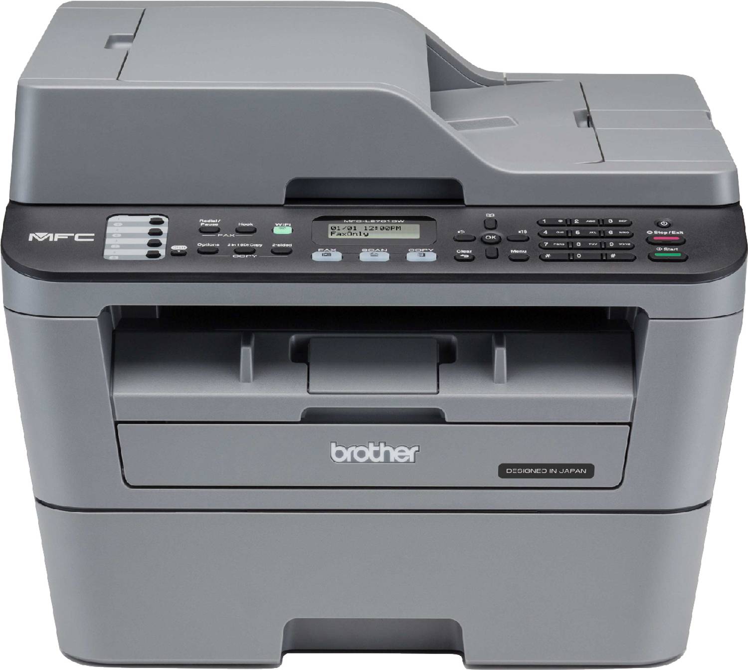 Brother MFC-L2701DW Multi-function WiFi Laser Printer