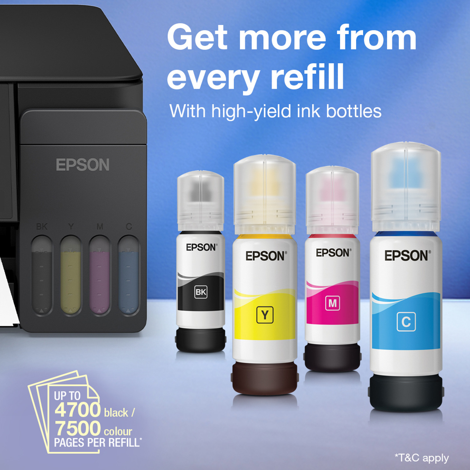 Image of Epson L3360 Multi-function WiFi Color Ink Tank Printer (Color Page Cost: 0.33 Rs. | Black Page Cost: 0.09 Rs. | Borderless Printing)
