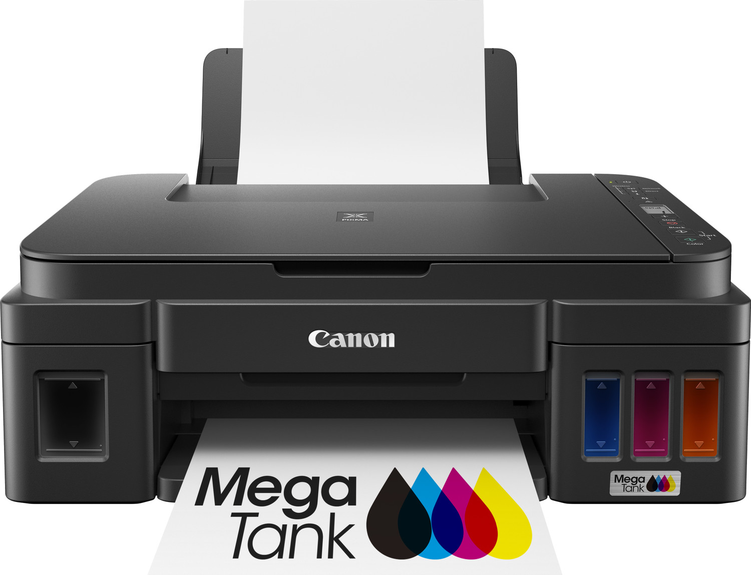 Image of Canon Pixma G3010 Multi-function WiFi Color Inkjet Printer