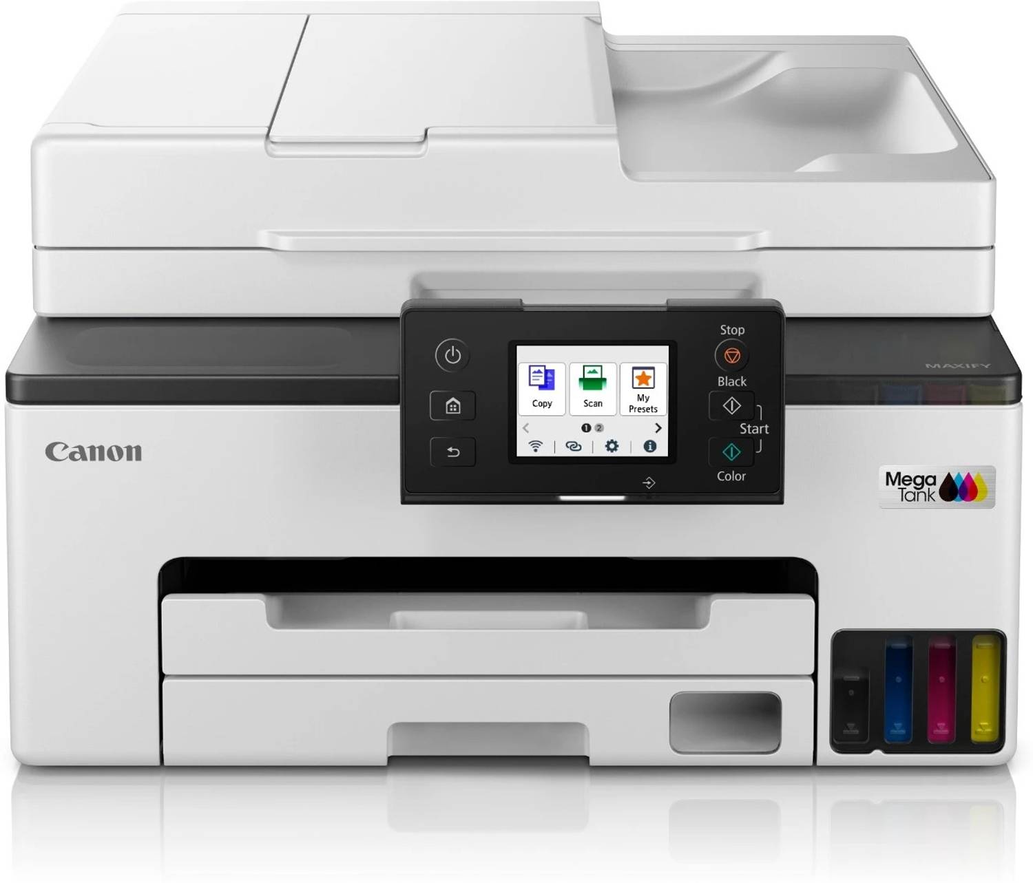 Canon GX2070 Multi-Function Color Ink Tank Printer with Wifi LCD