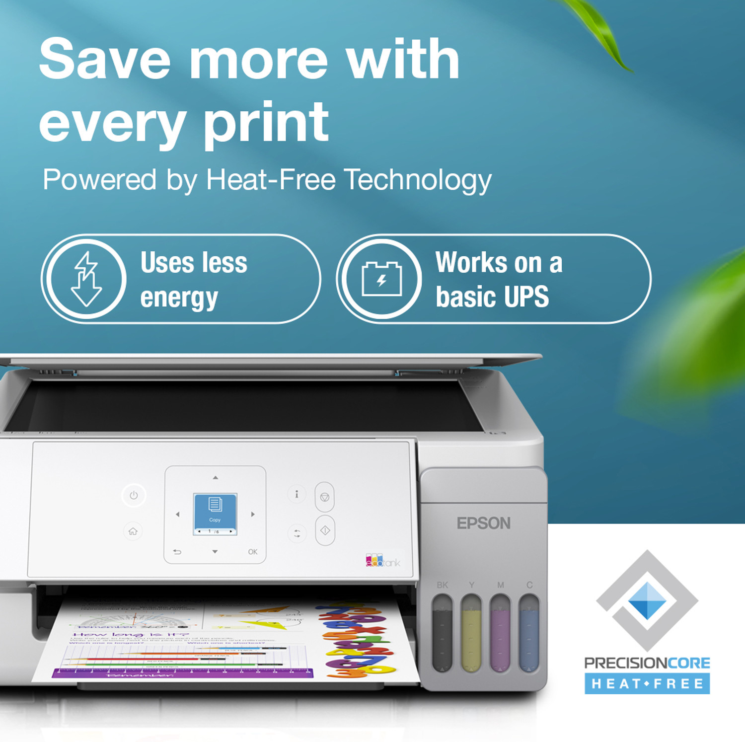 Image of Epson L3366 Multi-function WiFi Color Ink Tank Printer