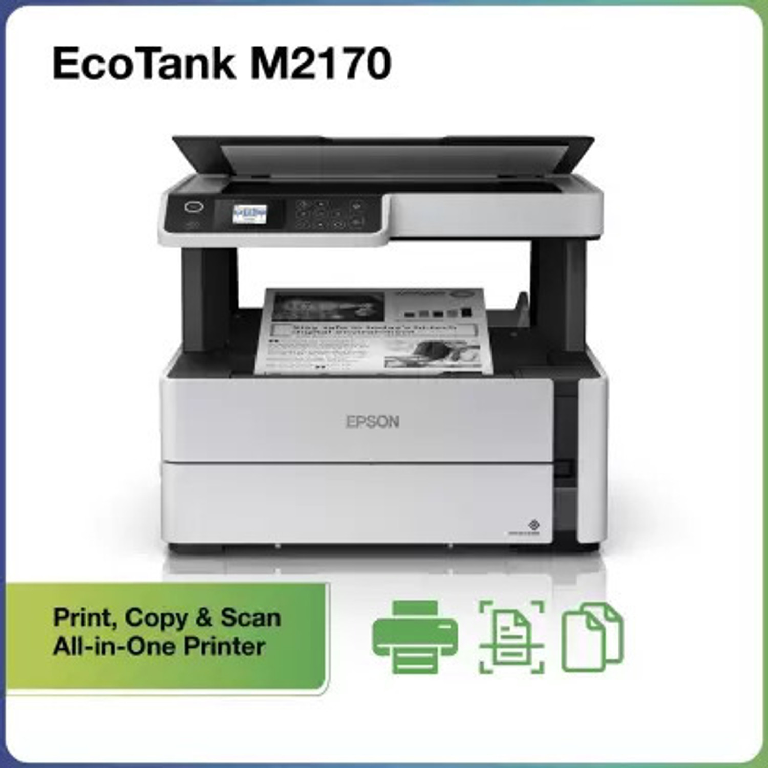 Image of Epson M2170 Multi-function WiFi Monochrome Inkjet Printer