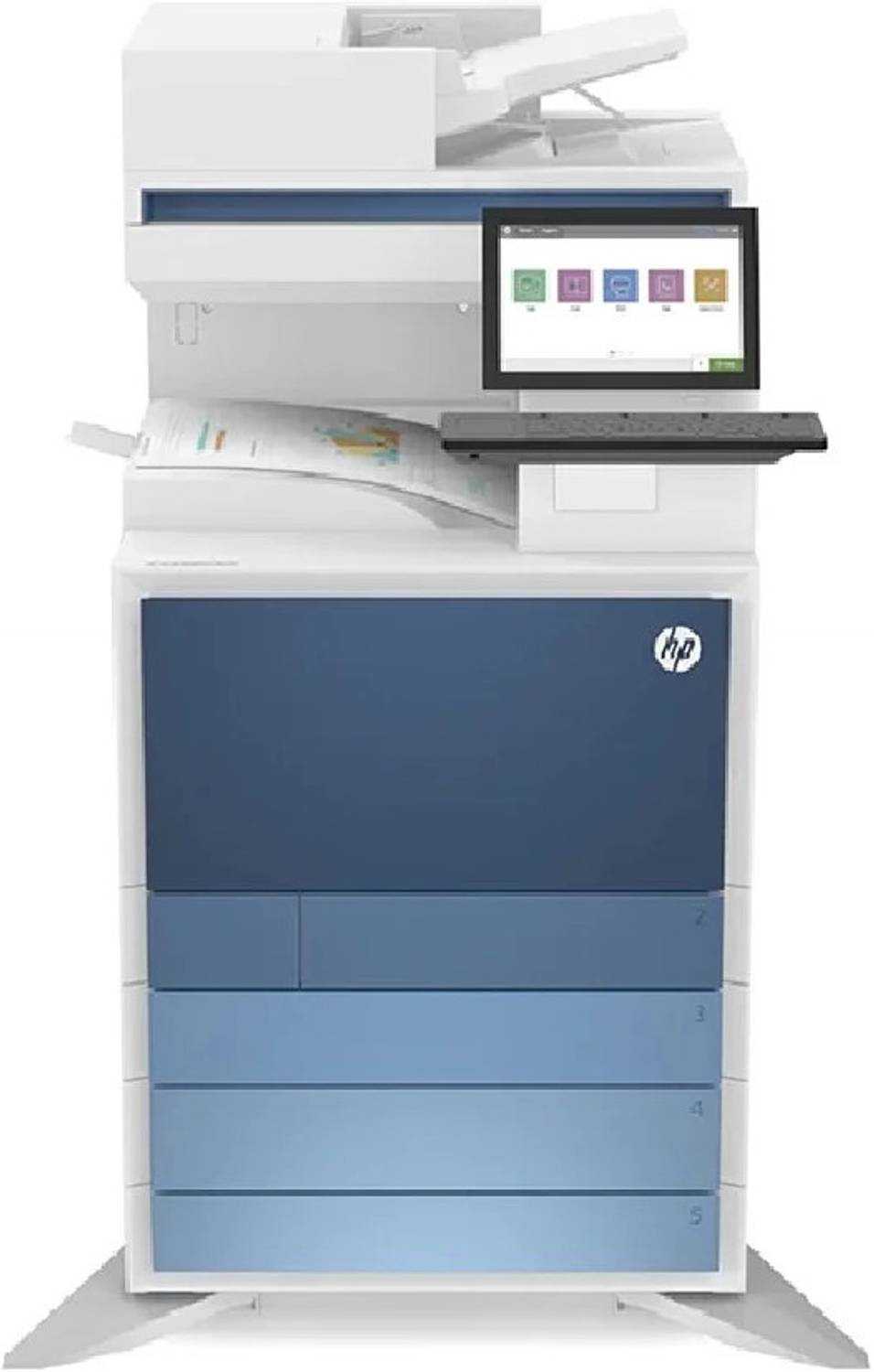 HP Color LaserJet Managed MFP E87770dn Multi-function WiFi Color Laser Printer