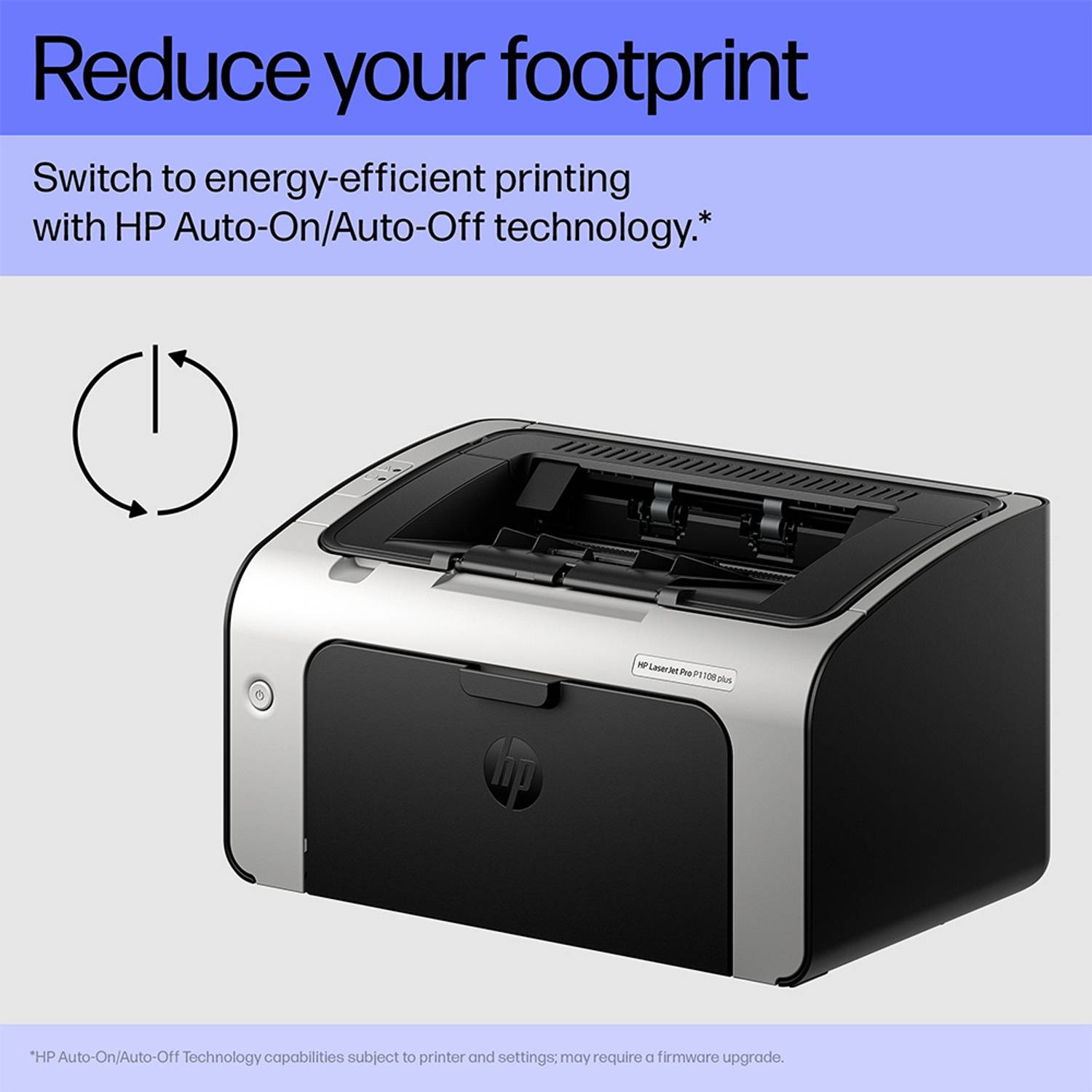 HP LaserJet Pro P1108 Plus Monochrome Laser Printer - Image 5