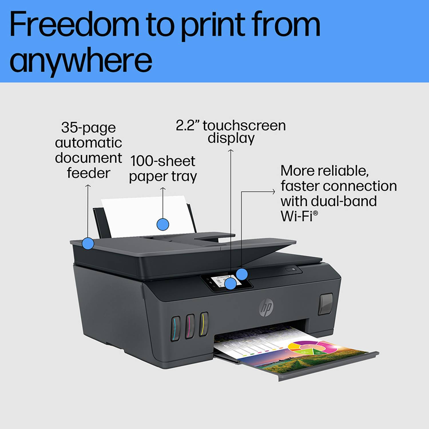 HP Smart Tank 530 All-in-One Printer - Image 3