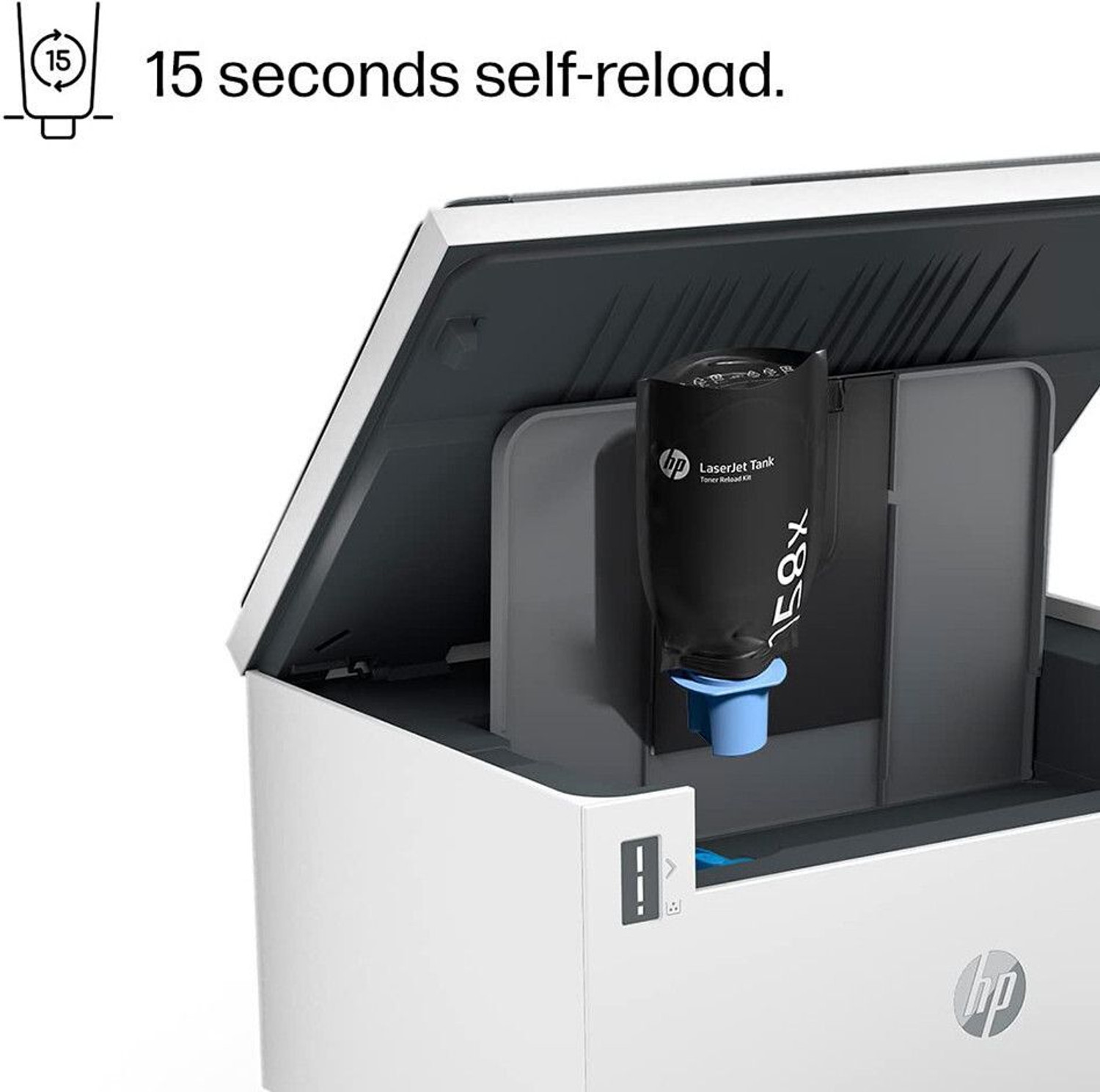 Image of HP LaserJet Tank MFP 1005w Printer Multi-function WiFi Monochrome Laser Printer