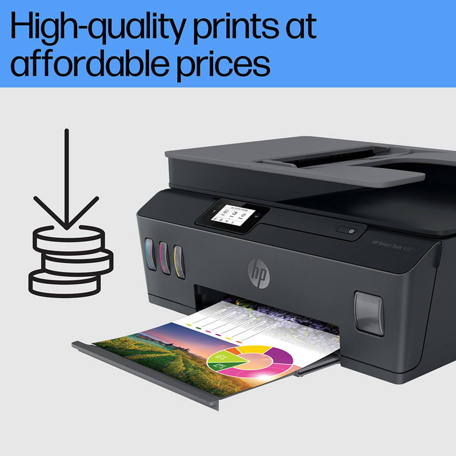 HP Smart Tank 530 All-in-One Printer - Image 5