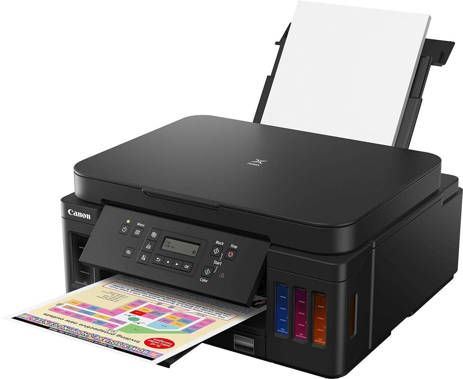 Canon PIXMA G6070 Color All-in-one Inkjet Printer Multi-function WiFi Color Ink Tank Printer