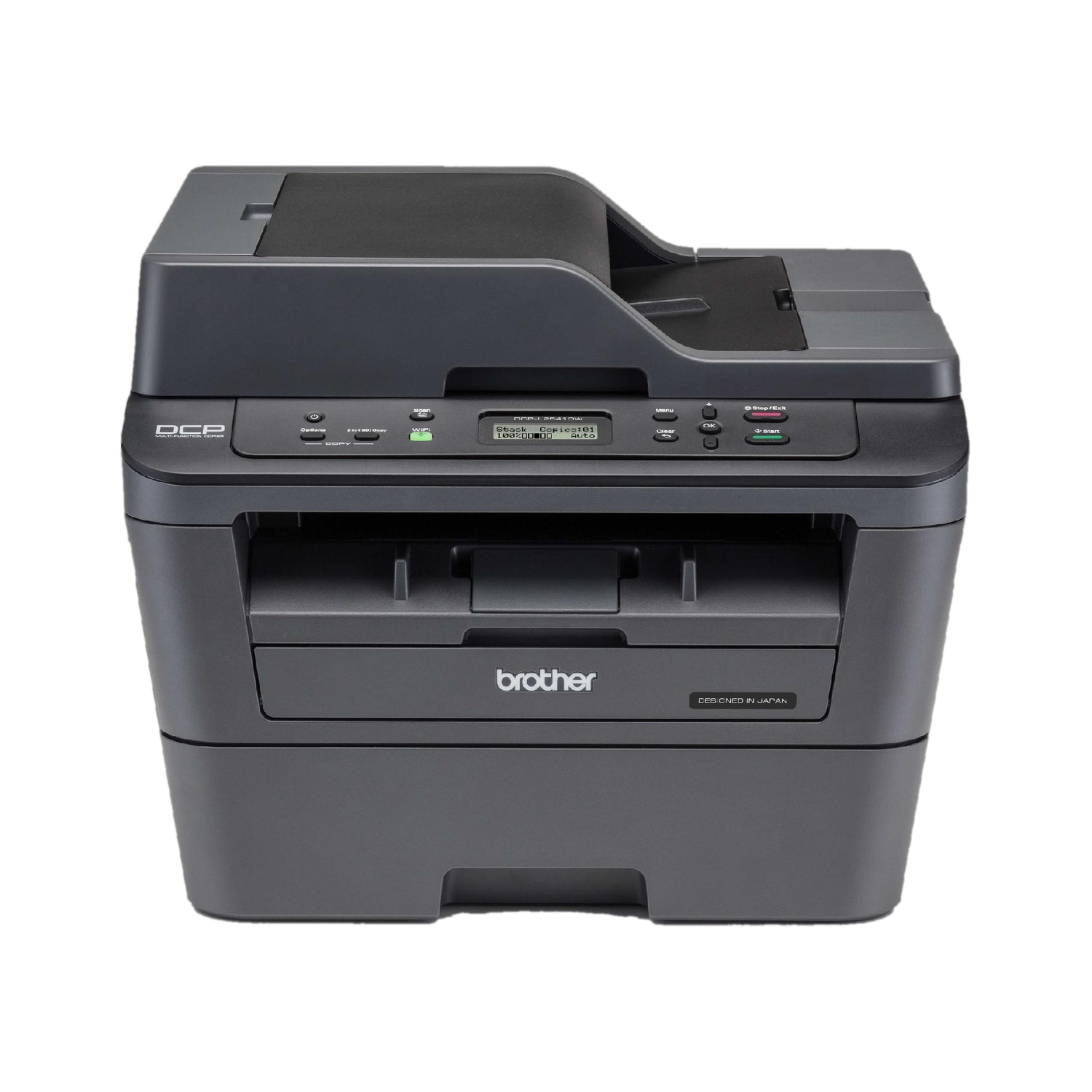 brother DCP-L2541DW IND Multi-function WiFi Monochrome Laser Printer (Black Page Cost: 1.5 Rs.) Print, Copy & Scan, Auto Duplex, ADF Supported, Up to 30 PPM Mono, Yield: Up to 2,600 Black Pages