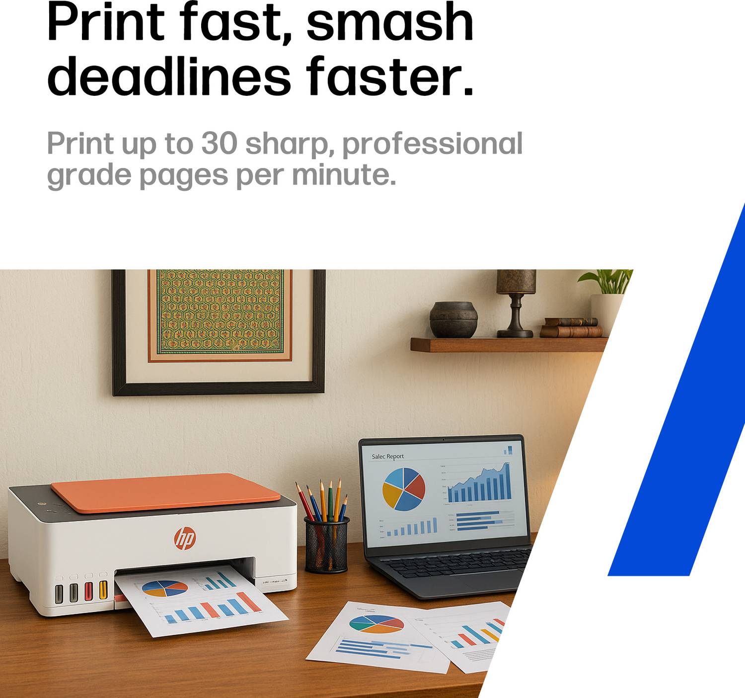 HP Smart All In One 589 Multi-function WiFi Printer - Image 5