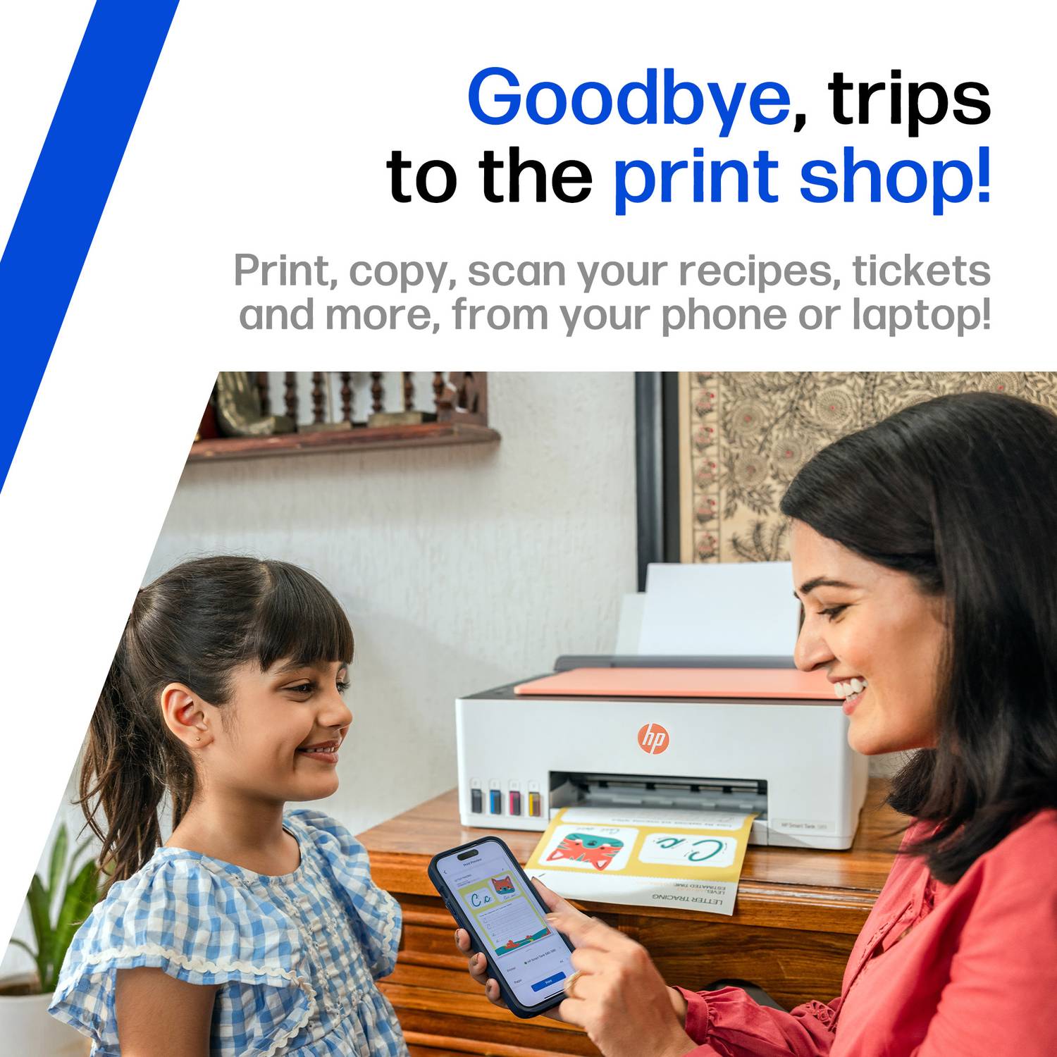 HP Smart All In One 589 Multi-function WiFi Printer - Image 4