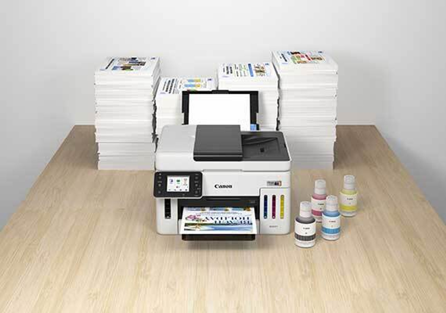 Image of Canon Maxify Gx6170 with 3 years onsite warranty Multi-function WiFi Color Inkjet Printer