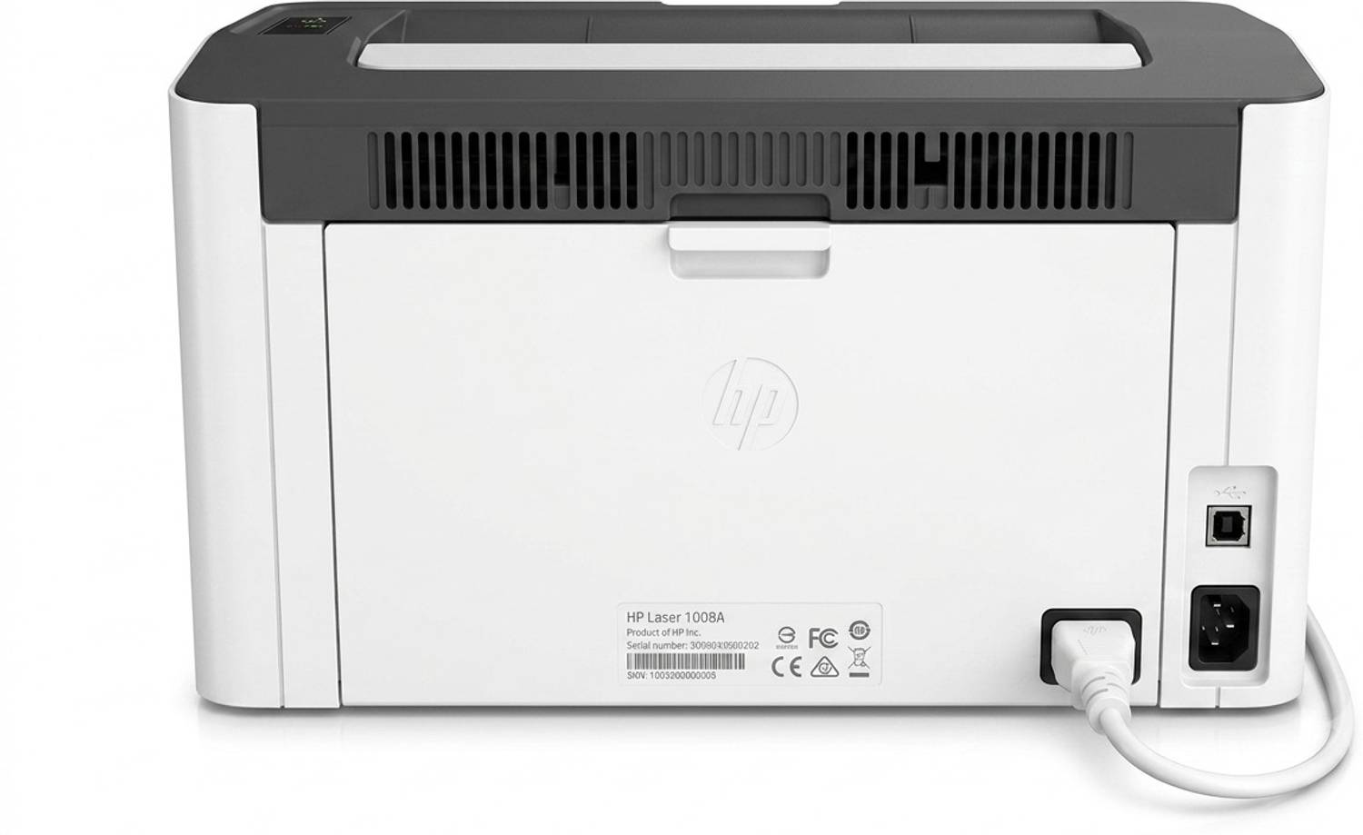 HP Laser 1008A, Single Function Monochrome Laser Printer