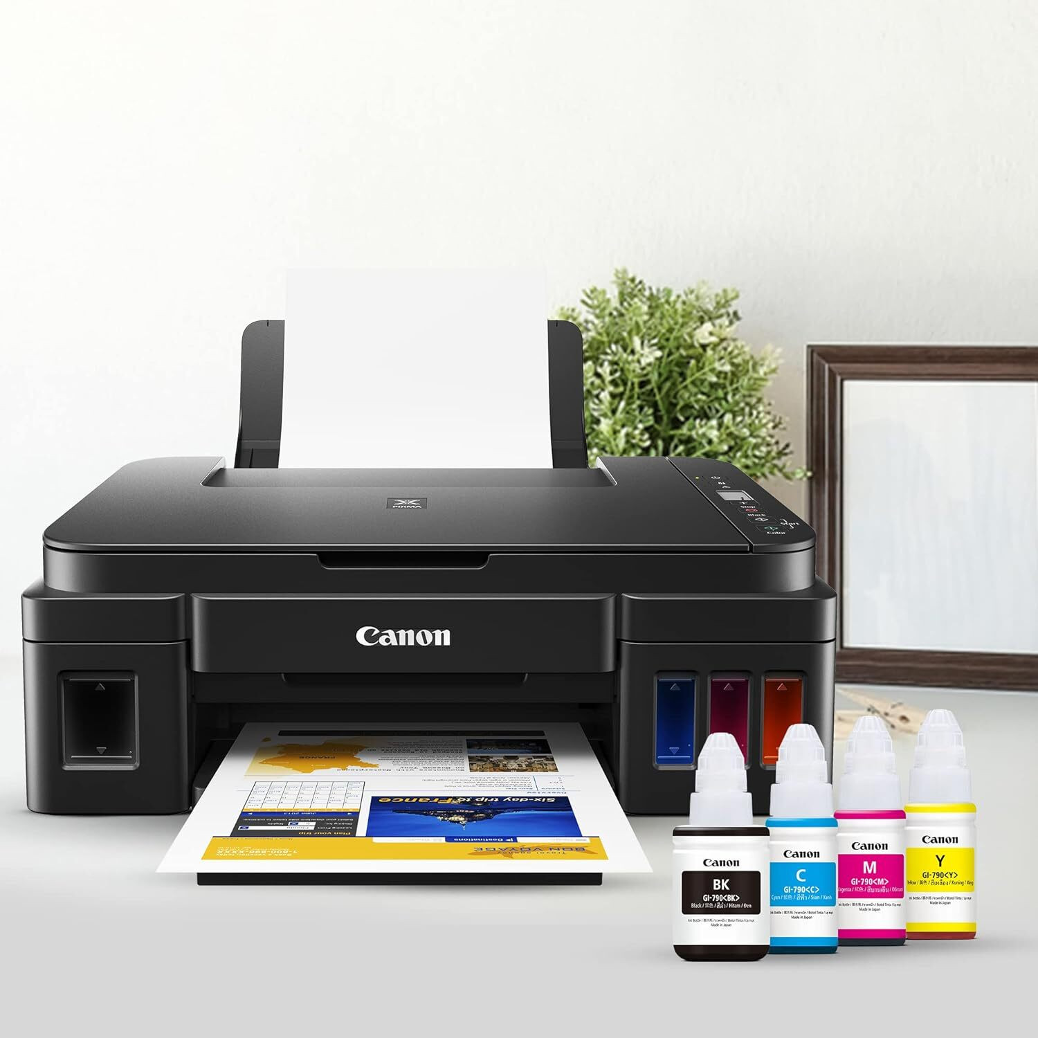 Image of Canon PIXMA MegaTank G2010 All-in-One Ink Tank Colour Printer) Multi-function Color Inkjet Printer