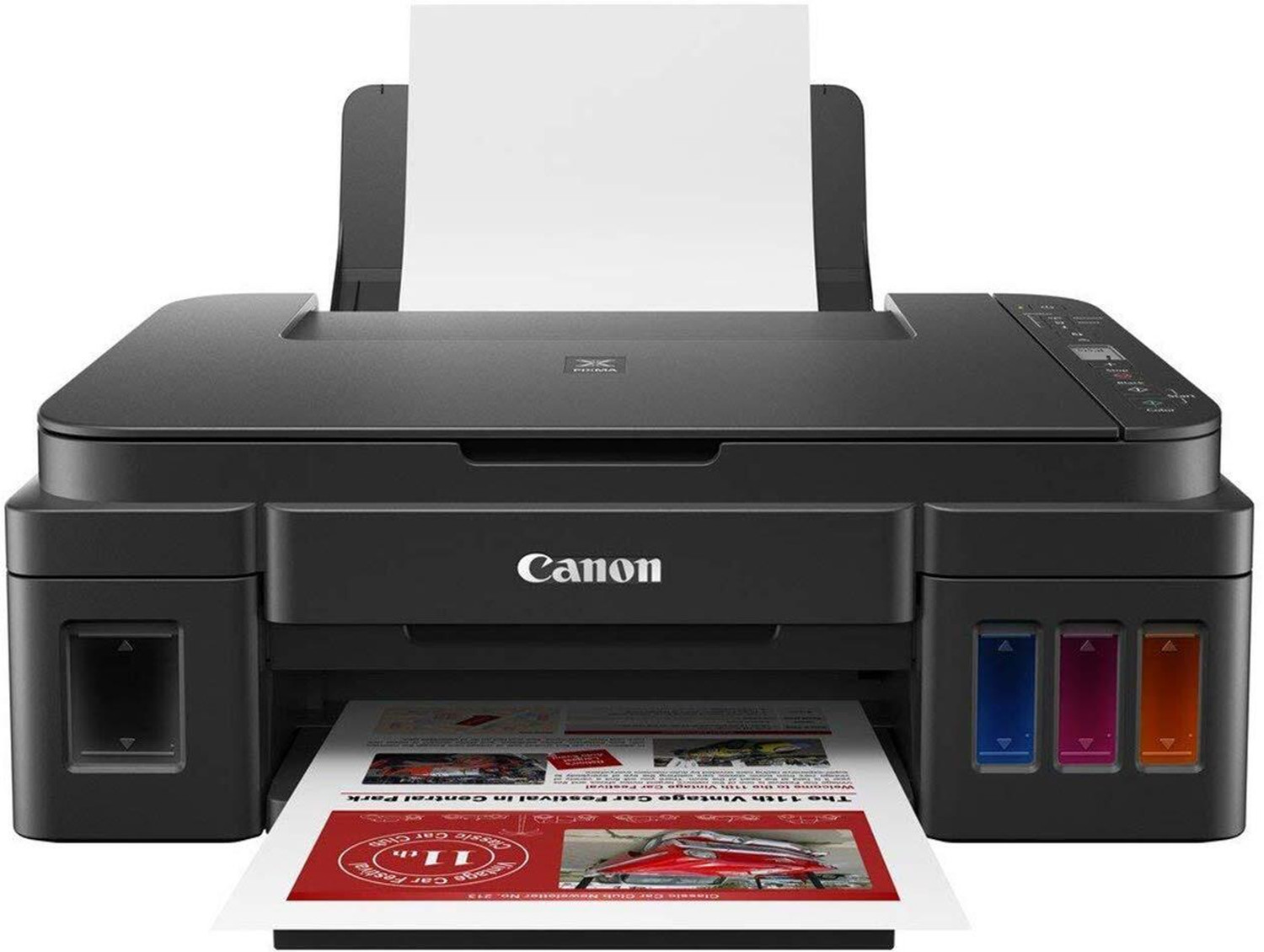 Image of Canon PIXMA Ink Efficient G3012 With 2 Extra Black Ink Bottle Multi-function WiFi Color Ink Tank Printer