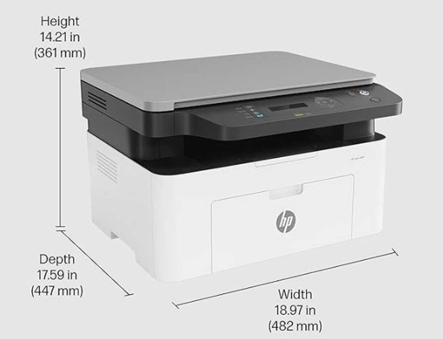 Image of HP Laser MFP M1188w Wireless Monochrome Multifunction Multi-function WiFi Monochrome Laser Printer