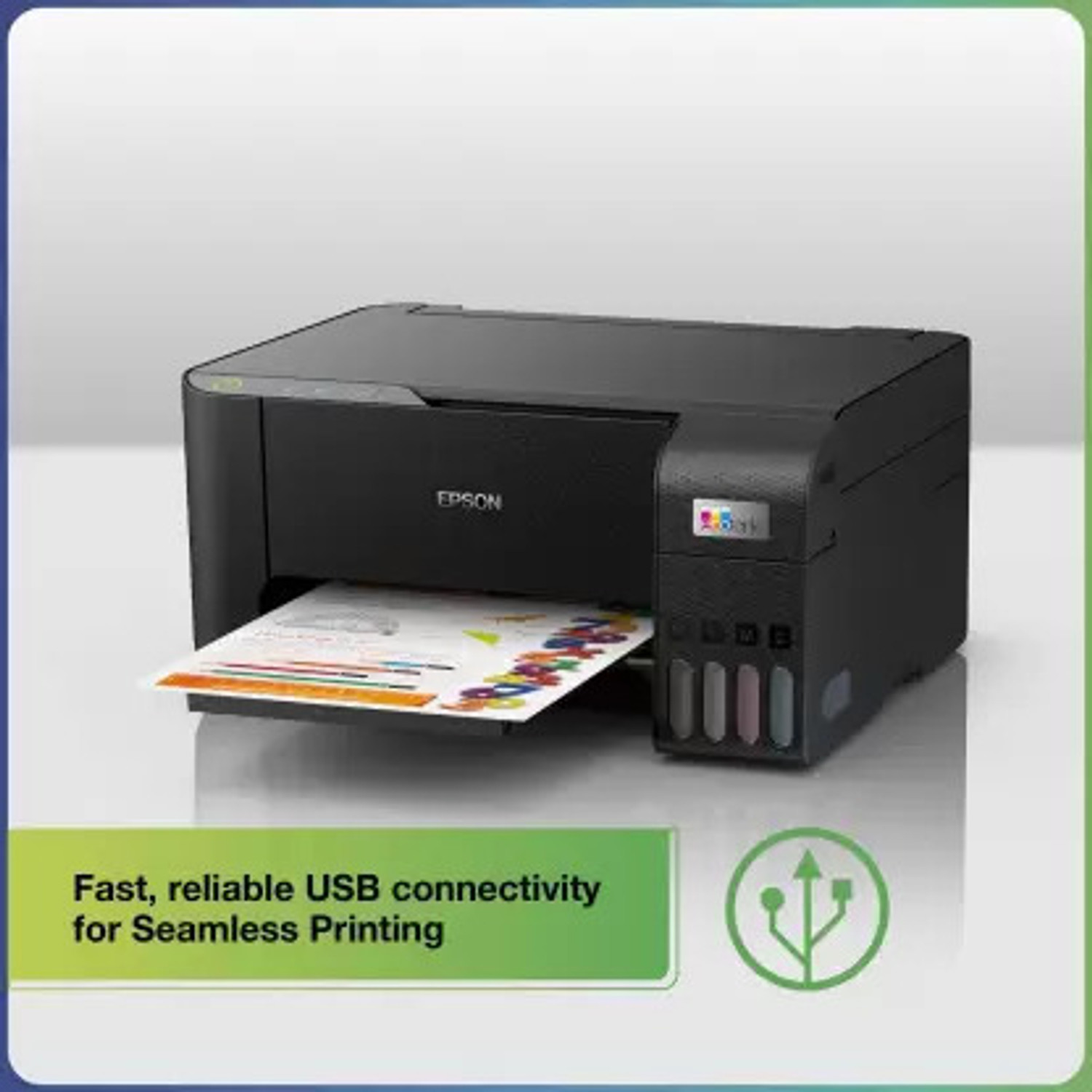 Image of Epson EcoTank L3210 Multi-function Color Ink-Efficient Printer