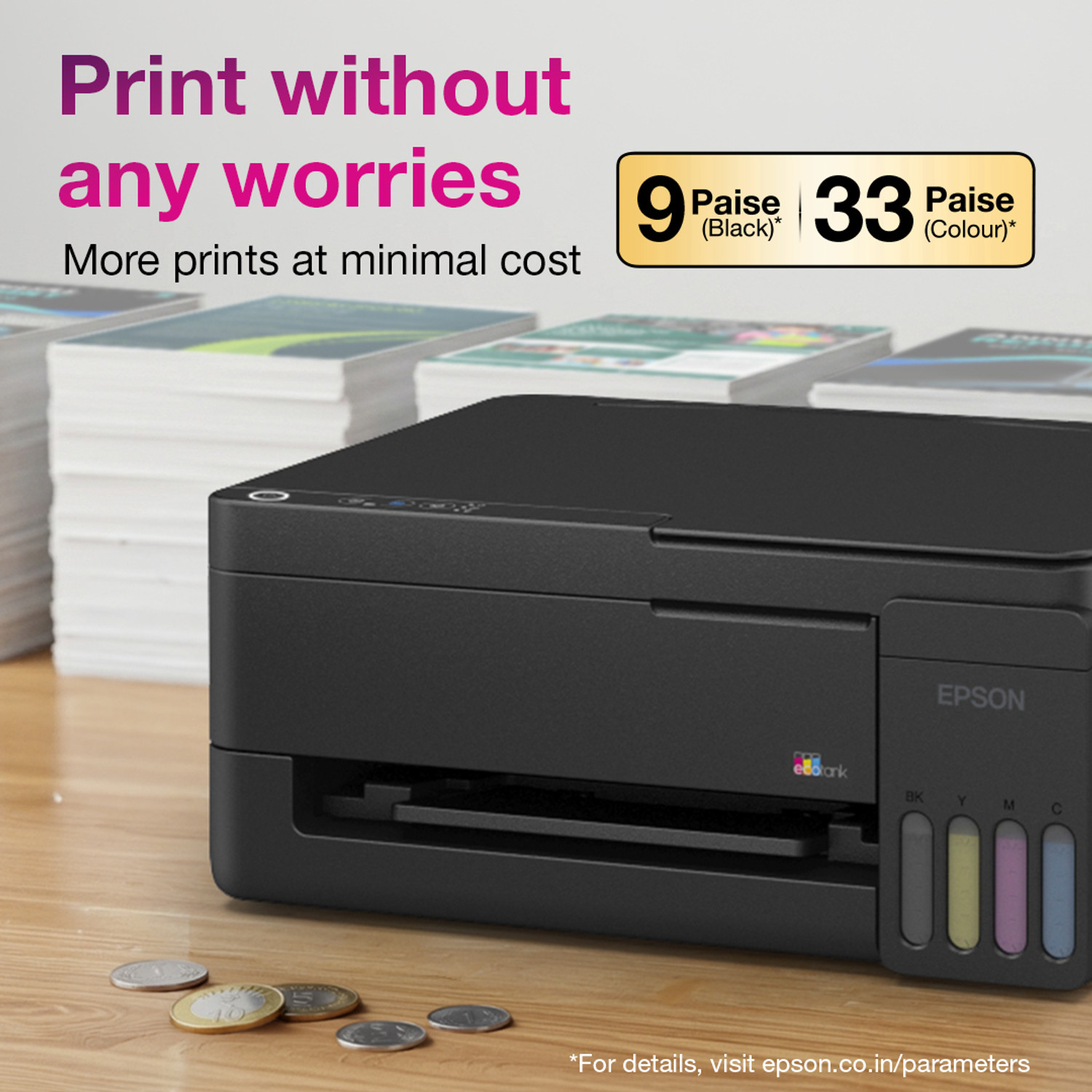 Image of Epson L3311 Multi-function Color Ink Tank Printer