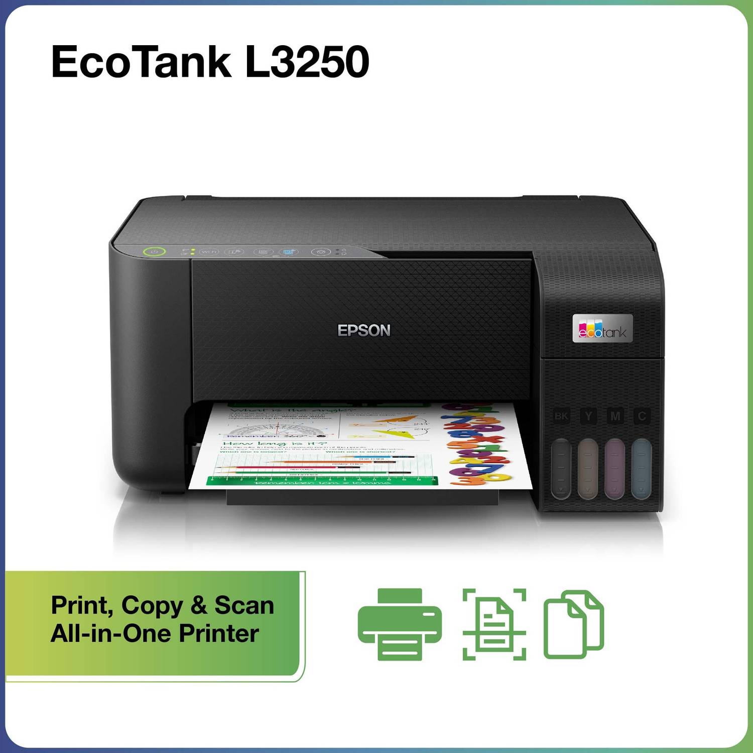 Epson L3250 WiFi Color Ink Tank Printer - Image 2