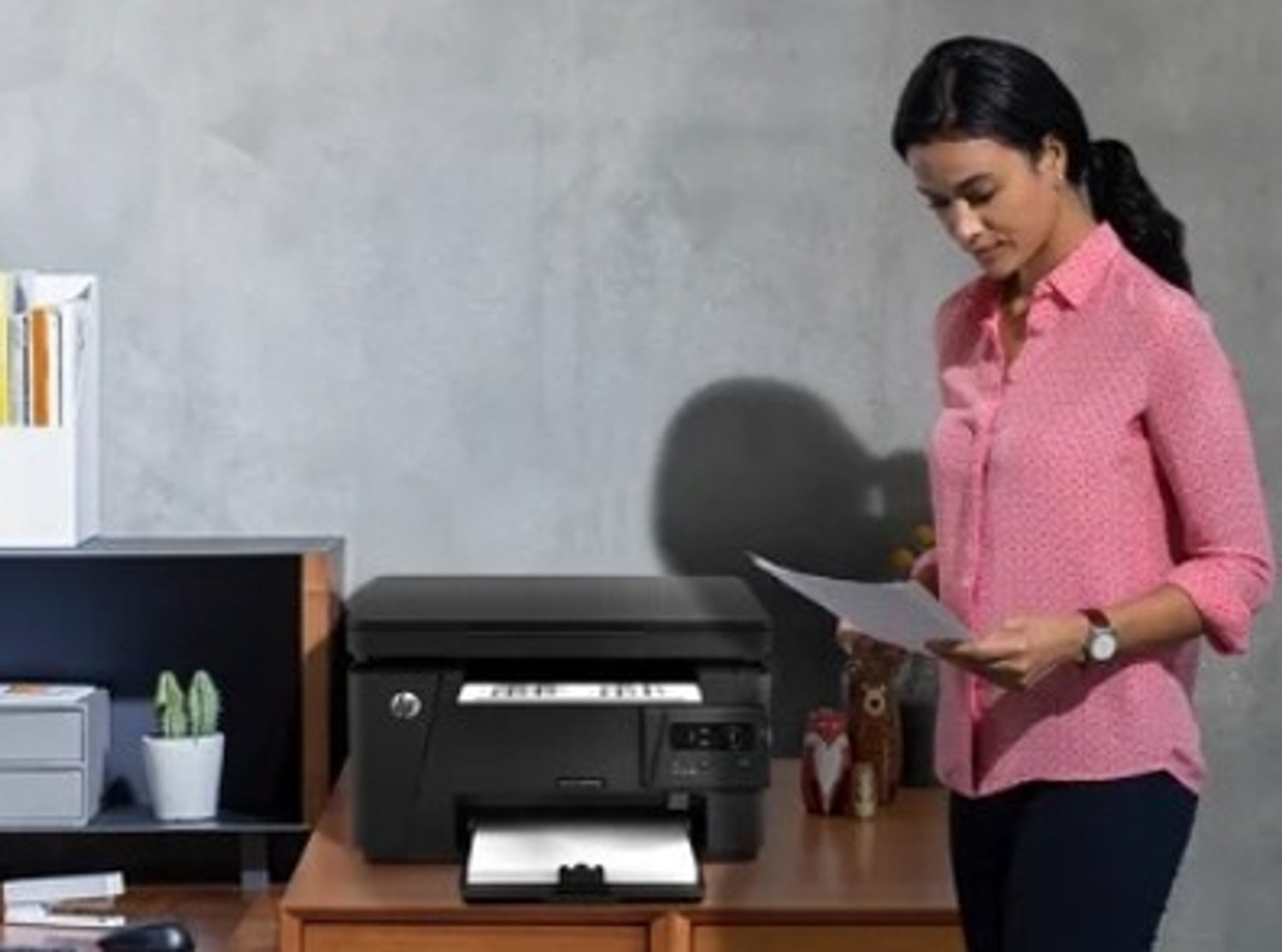 Image of HP LaserJet Pro MFP M126a, Print, Copy, Scan, 700-page Yield Multi-function WiFi Monochrome Laser Printer