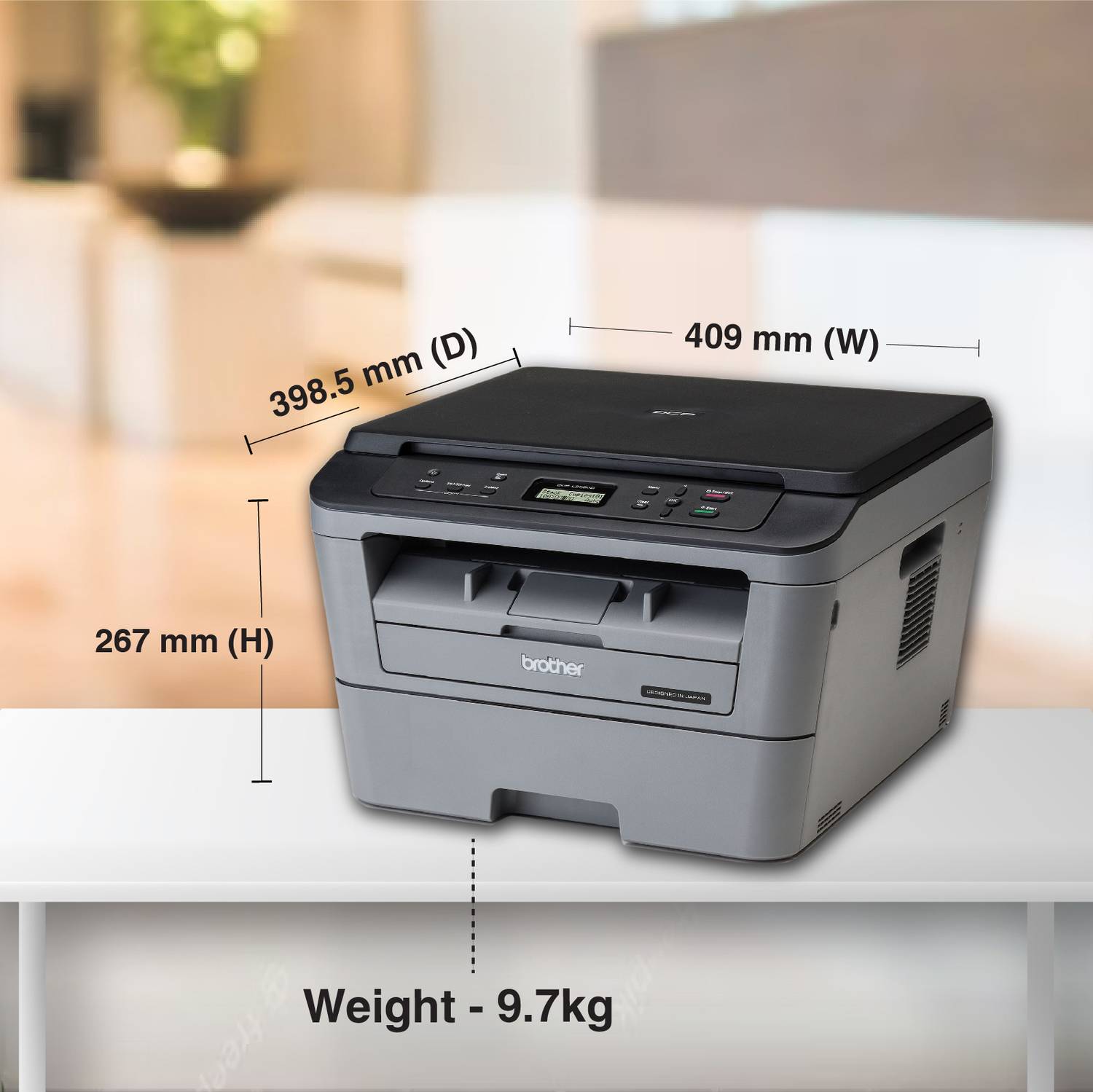 Brother DCP-L2520D IND Mono Laser Printer - Image 5