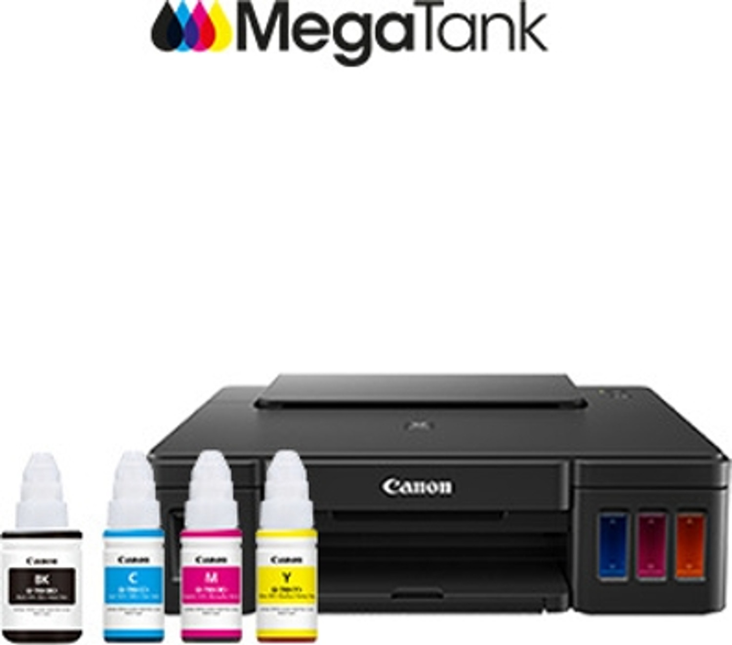 Image of Canon PIXMA G1010 Single Function Monochrome Ink Tank Printer
