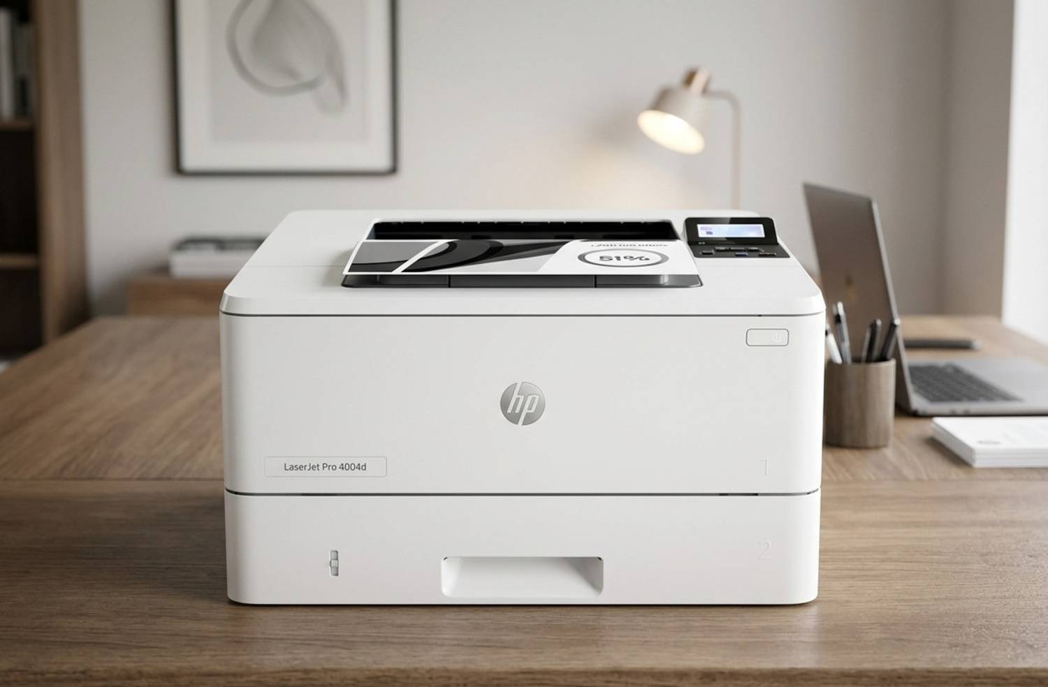 HP LaserJet Pro 4004D Wired Monochrome Laser Printer with Auto Duplex Printing Single Function Monochrome Laser Printer