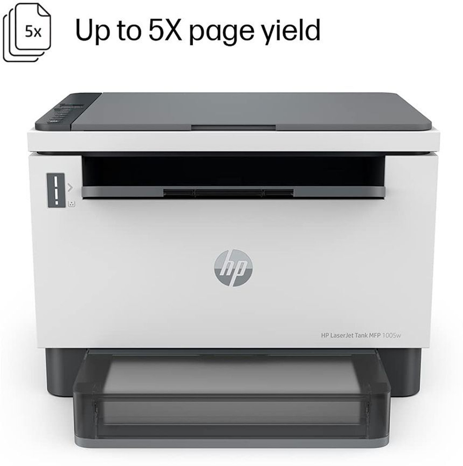 Image of HP LaserJet Tank MFP 1005w Printer Multi-function WiFi Monochrome Laser Printer